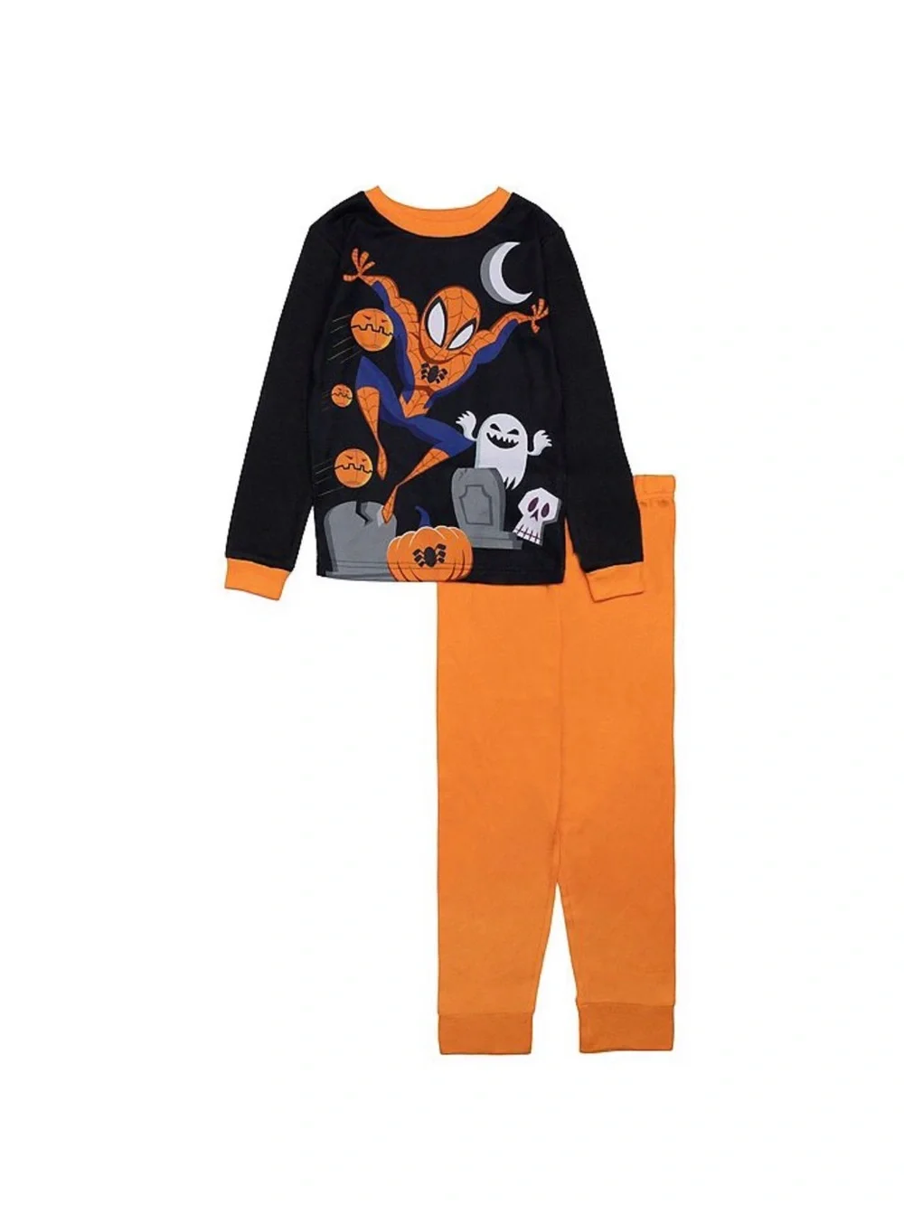 Marvel Boys Spider-Man Spidey Halloween 2-Piece Pajama Set - Size 12
